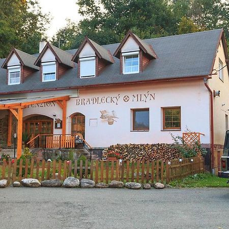 Penzion Bradlecky Mlyn Bradlecká Lhota Exterior photo